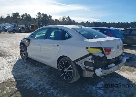 2016 Buick Verano Sport Touring Group from USA, damaged, VIN 1G4PW5SK8G4179377